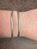 Sterling Silver Stacker Cuff- Non-Native