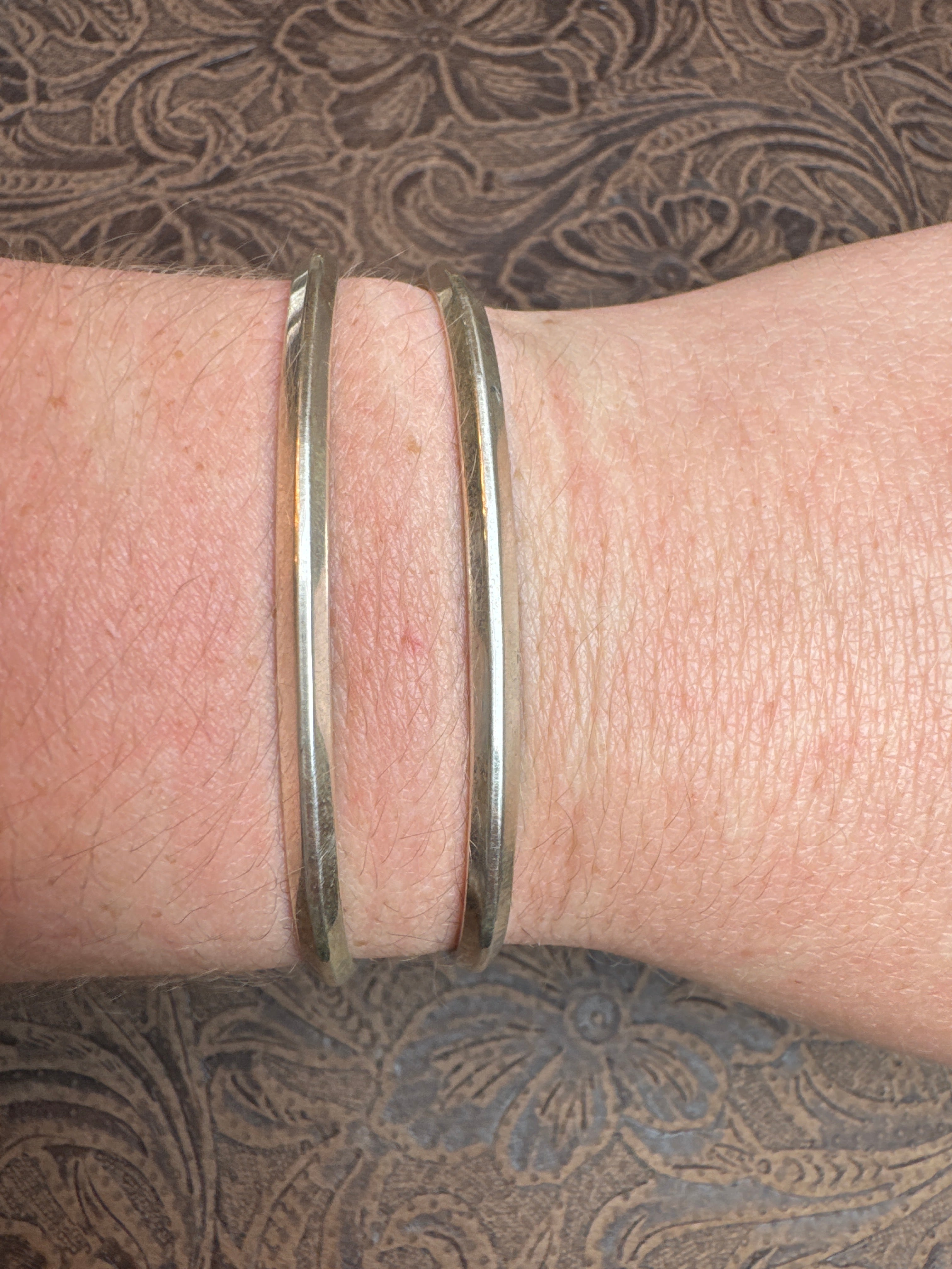 Sterling Silver Stacker Cuff- Non-Native
