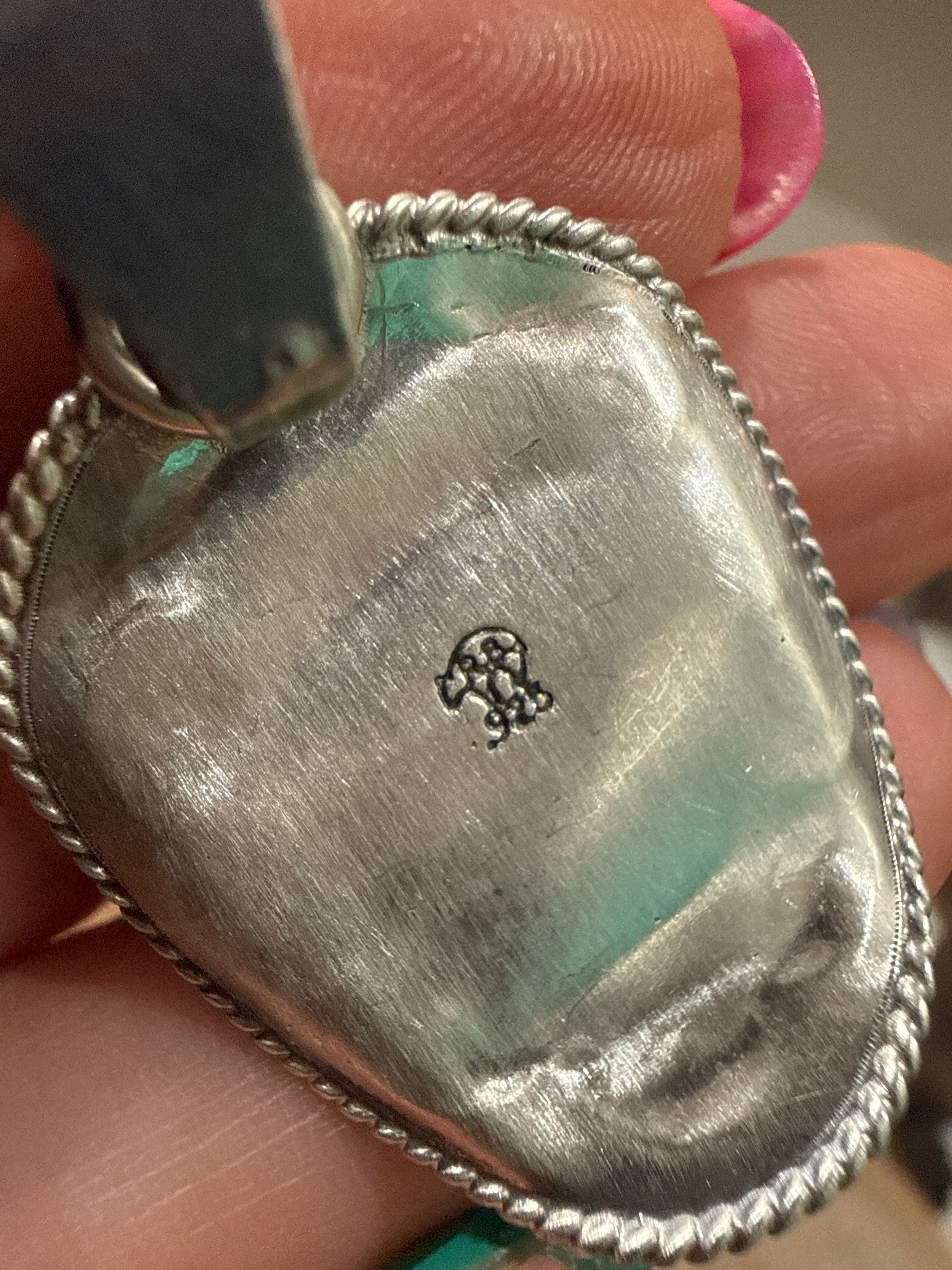 Running Bear Cowboy Hat Pendant - 1.5” Pendant