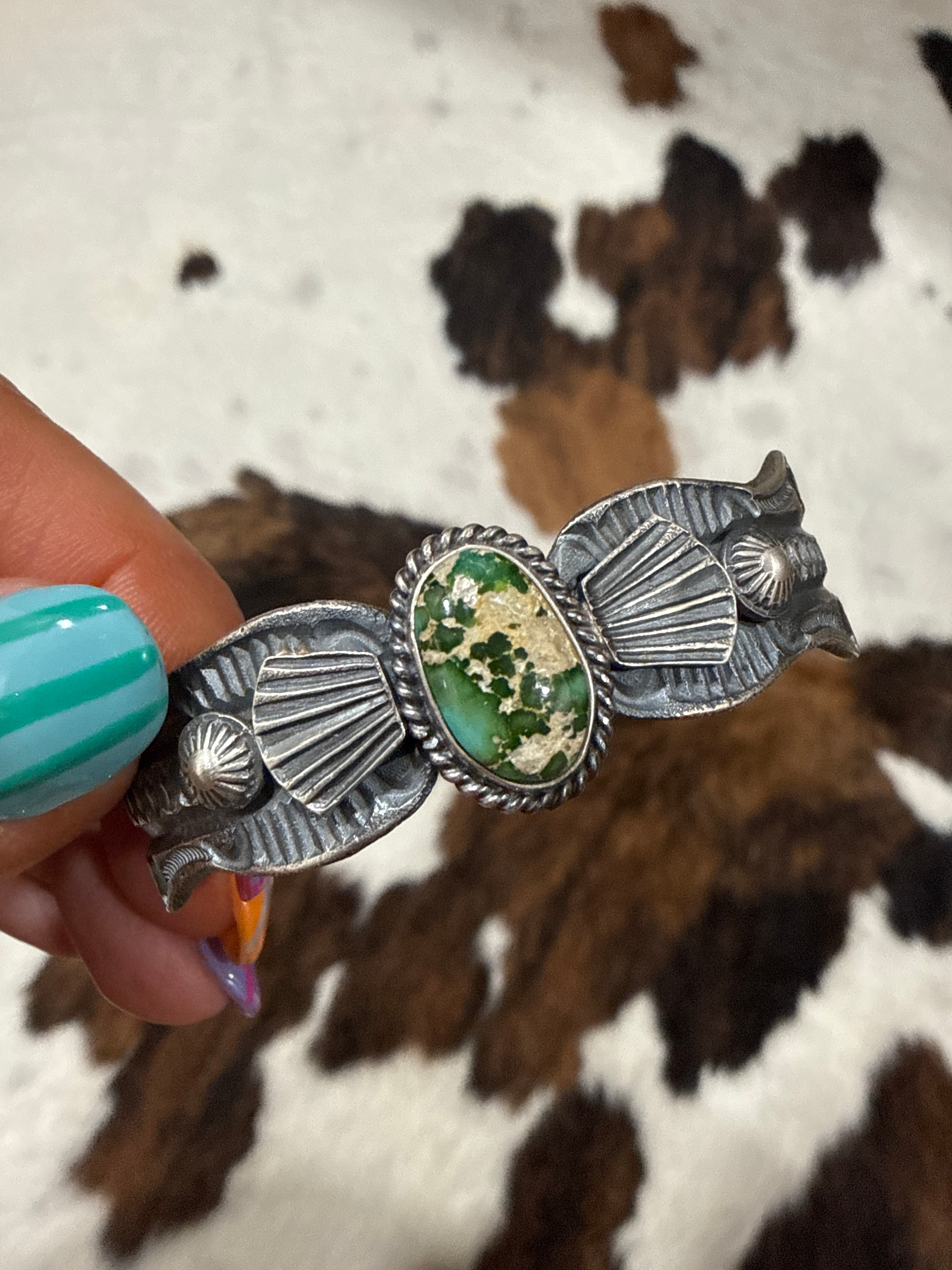 Sonoran Bow Tie Cuff- Stamped K. Billah