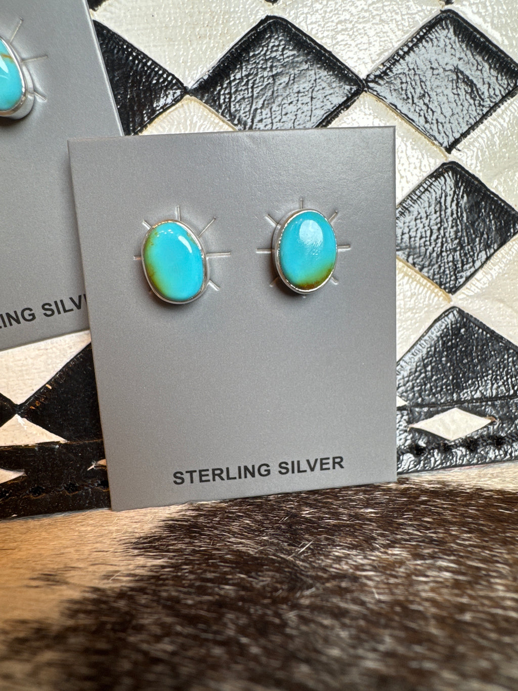Shirley Henry Sleeping Beauty Studs
