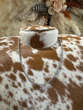 3MM 18” Sterling Silver Pearl Necklace
