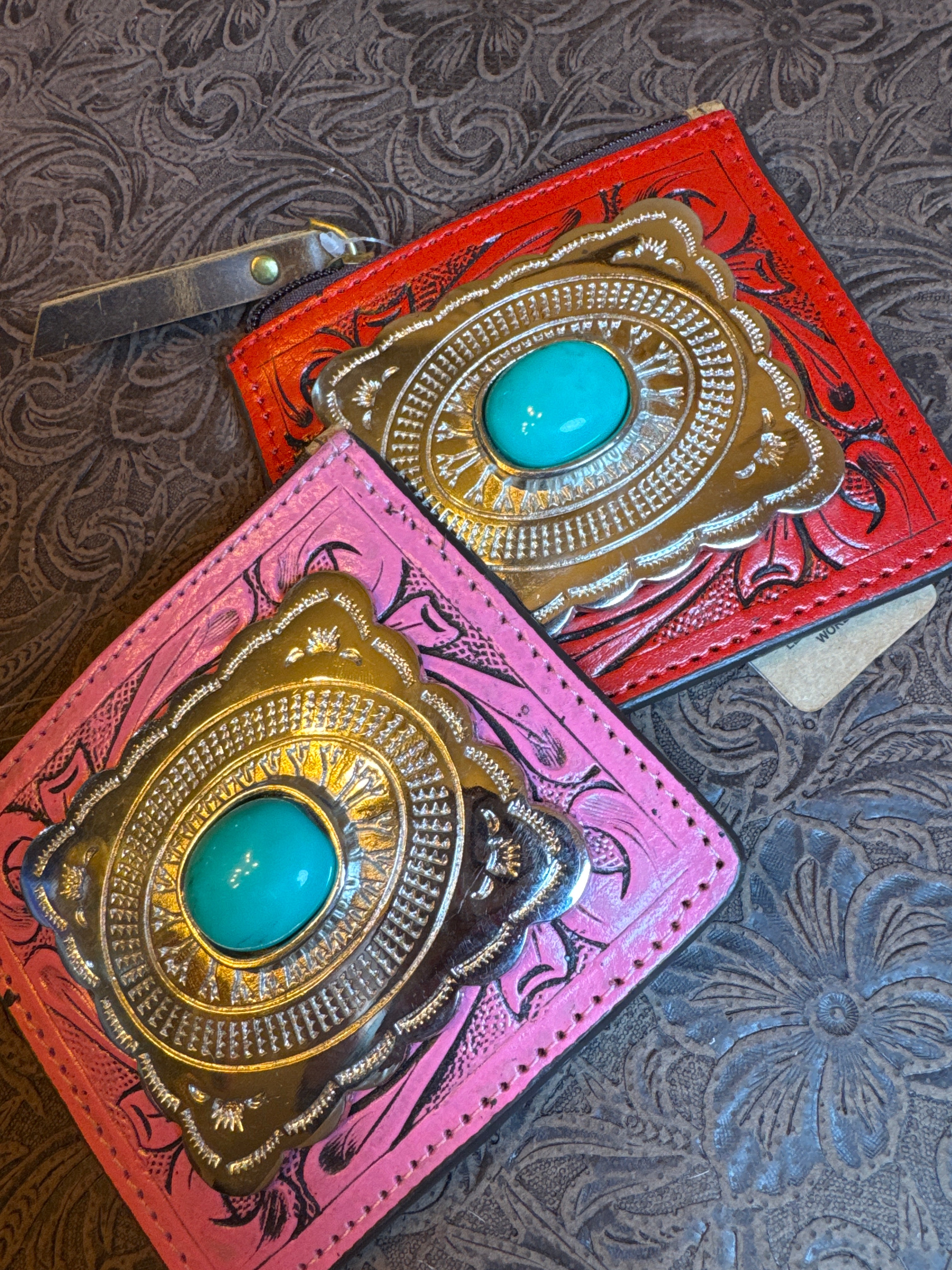 Buckle Genuine Leather Wallet