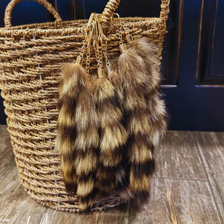 Genuine Raccoon Tails
