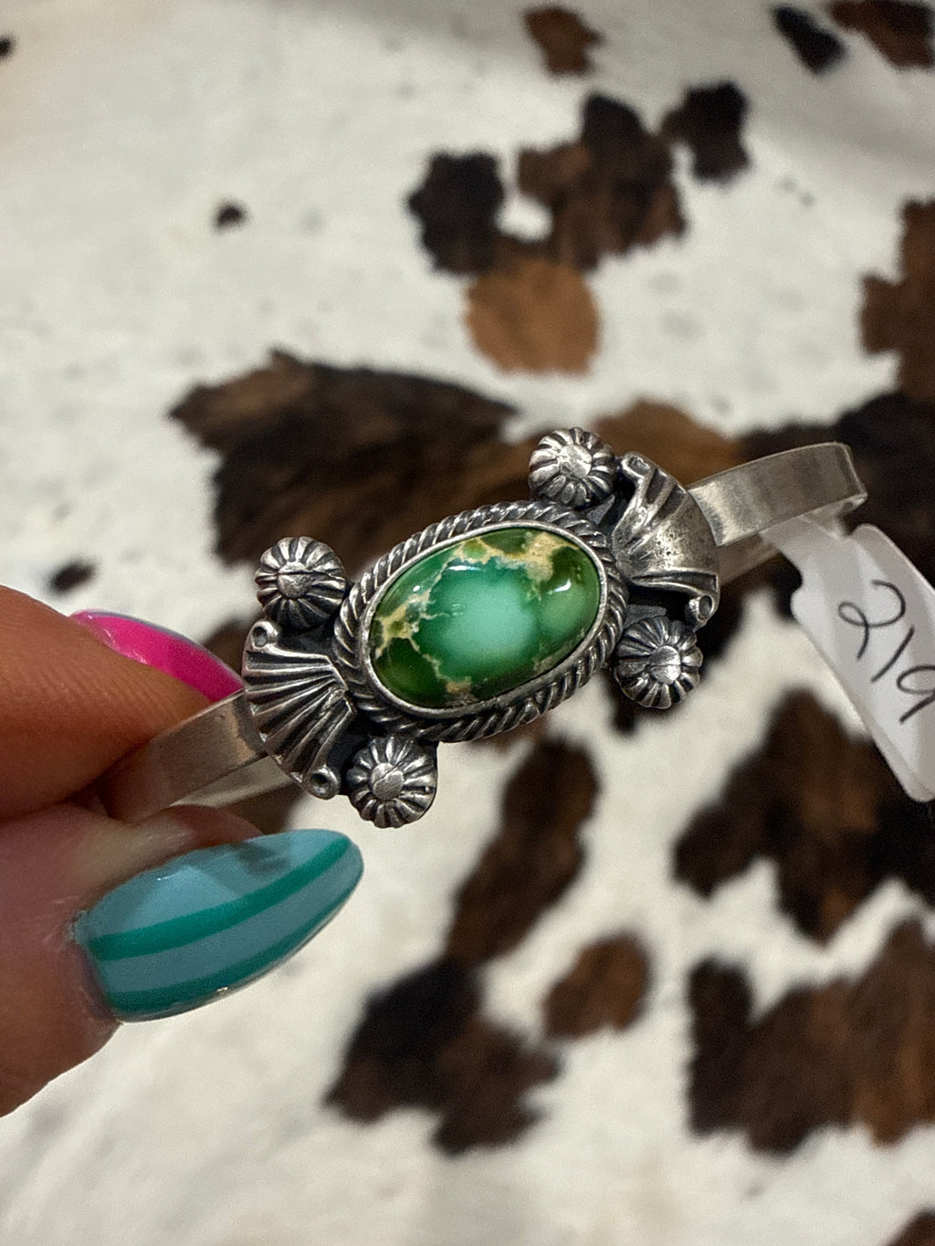 Baby Bowtie Sonoran Gold Cuff- Stamped RB
