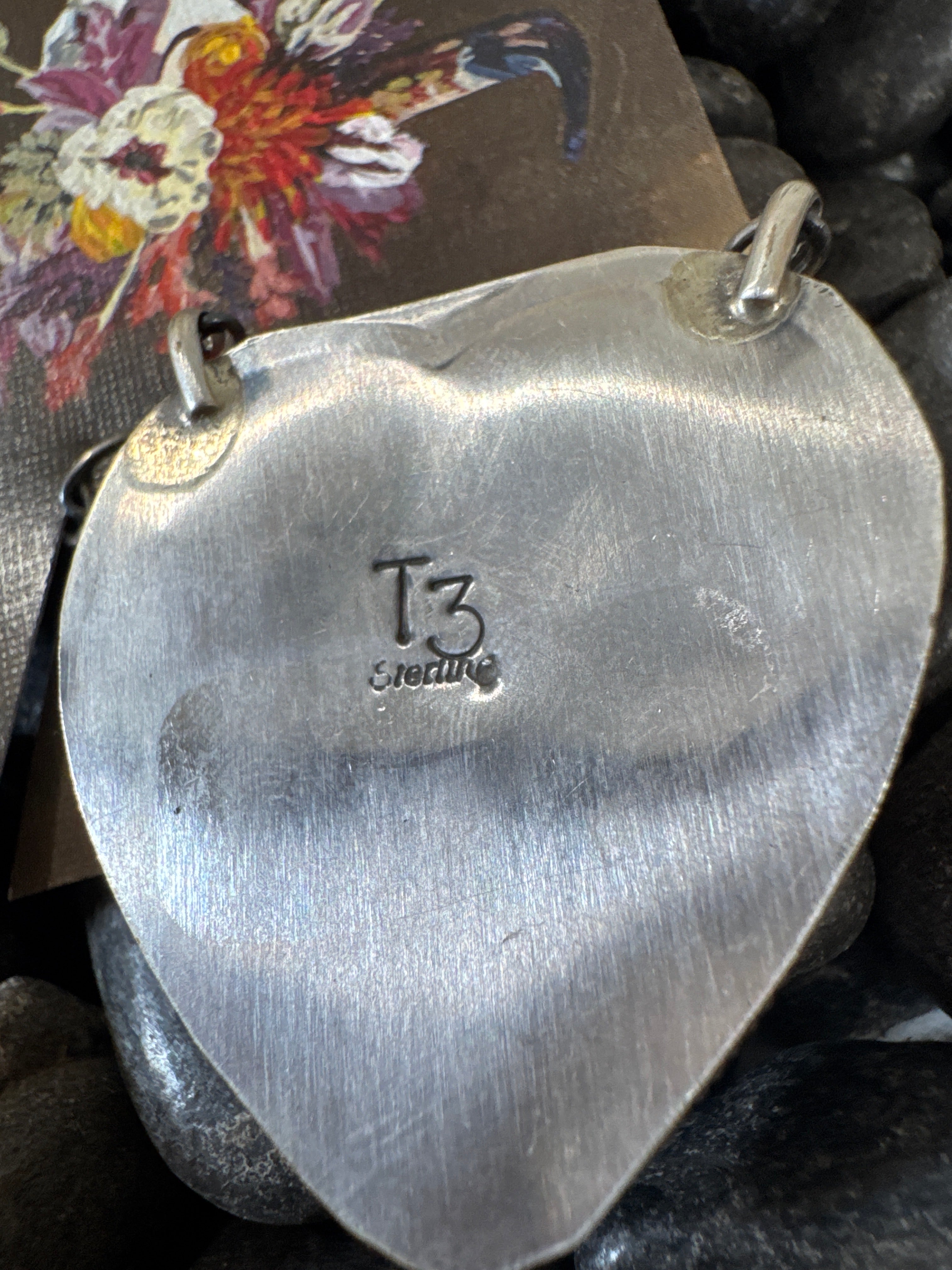 Pink Conch Heart Necklace by Tia Long