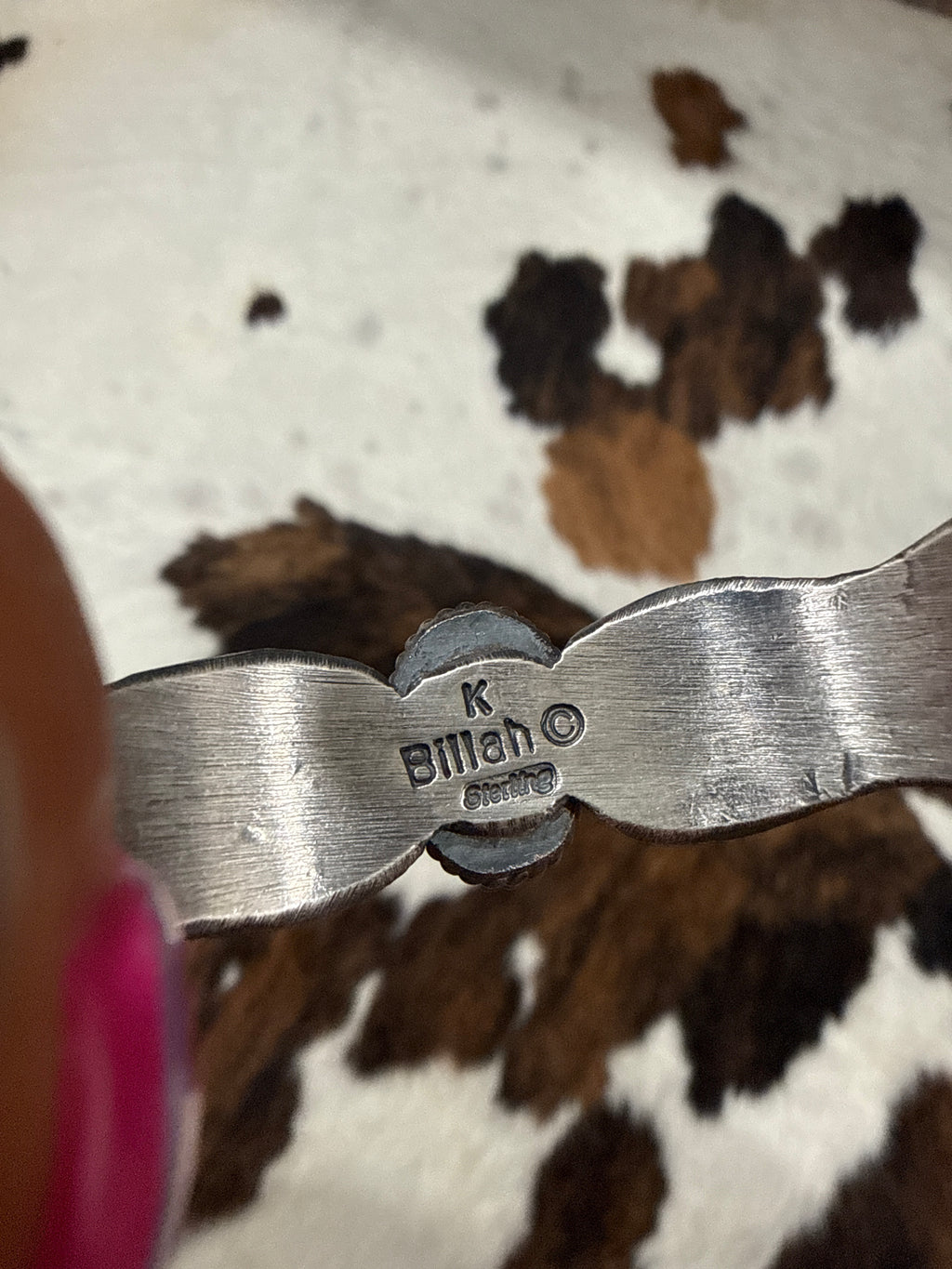 Sonoran Bow Tie Cuff- Stamped K. Billah