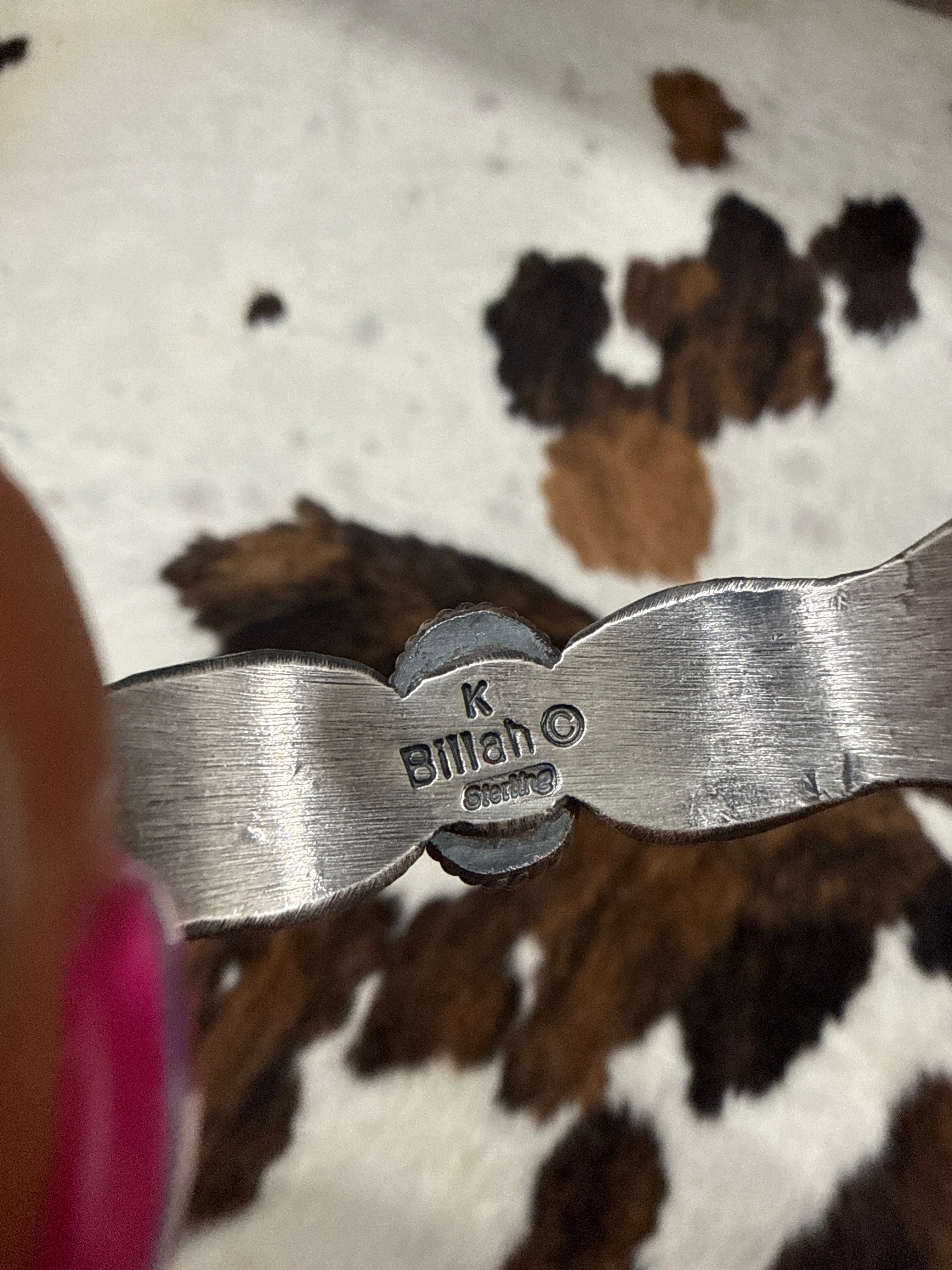 Sonoran Bow Tie Cuff- Stamped K. Billah