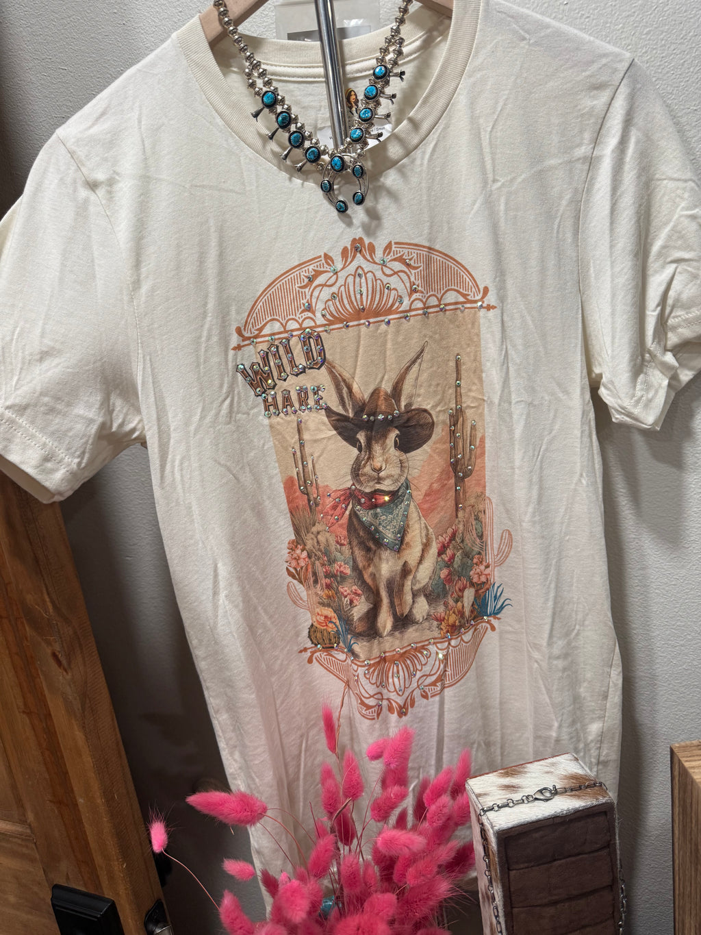 Wild Hare Cowboy Bling Tee