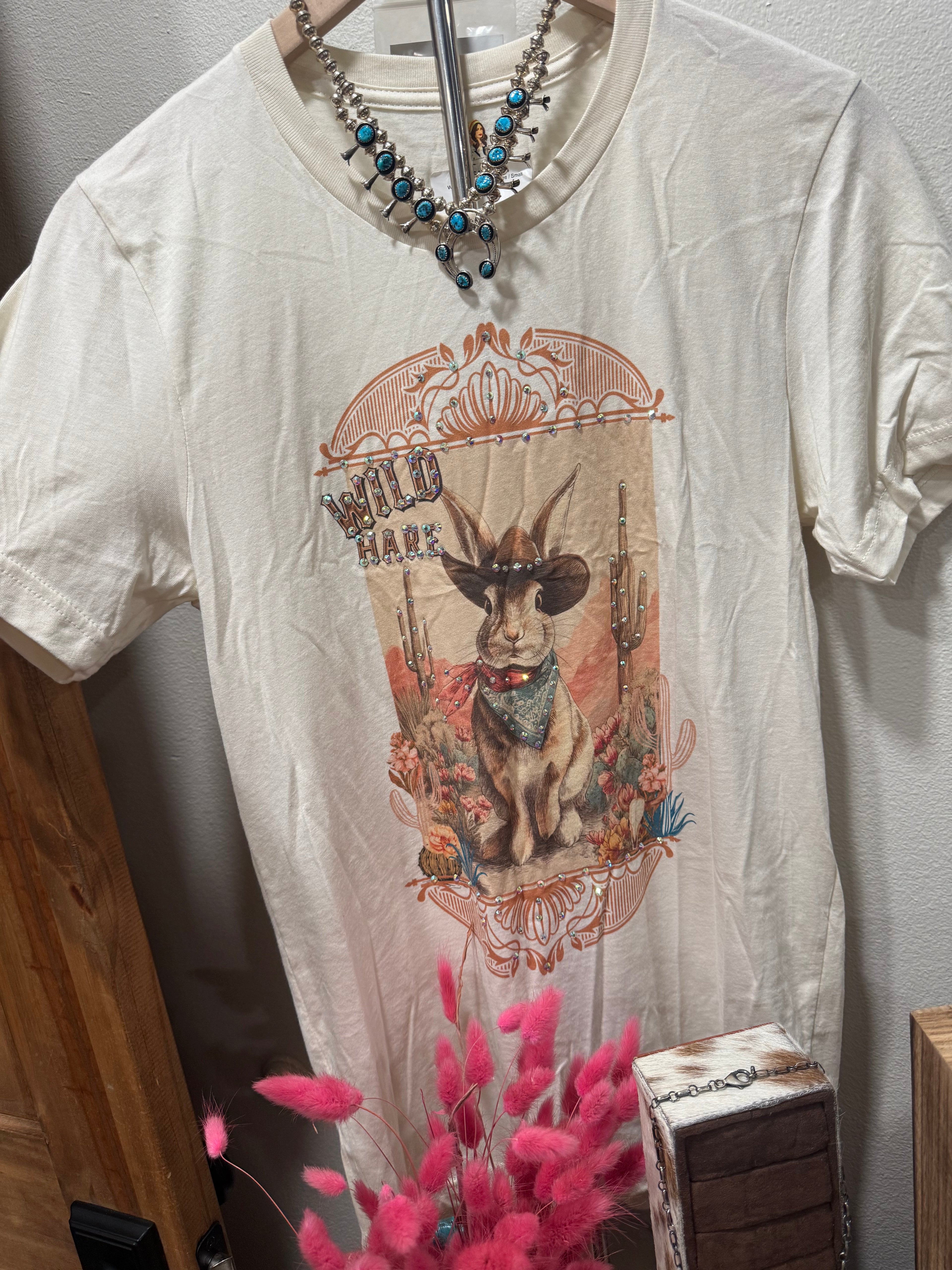 Wild Hare Cowboy Bling Tee