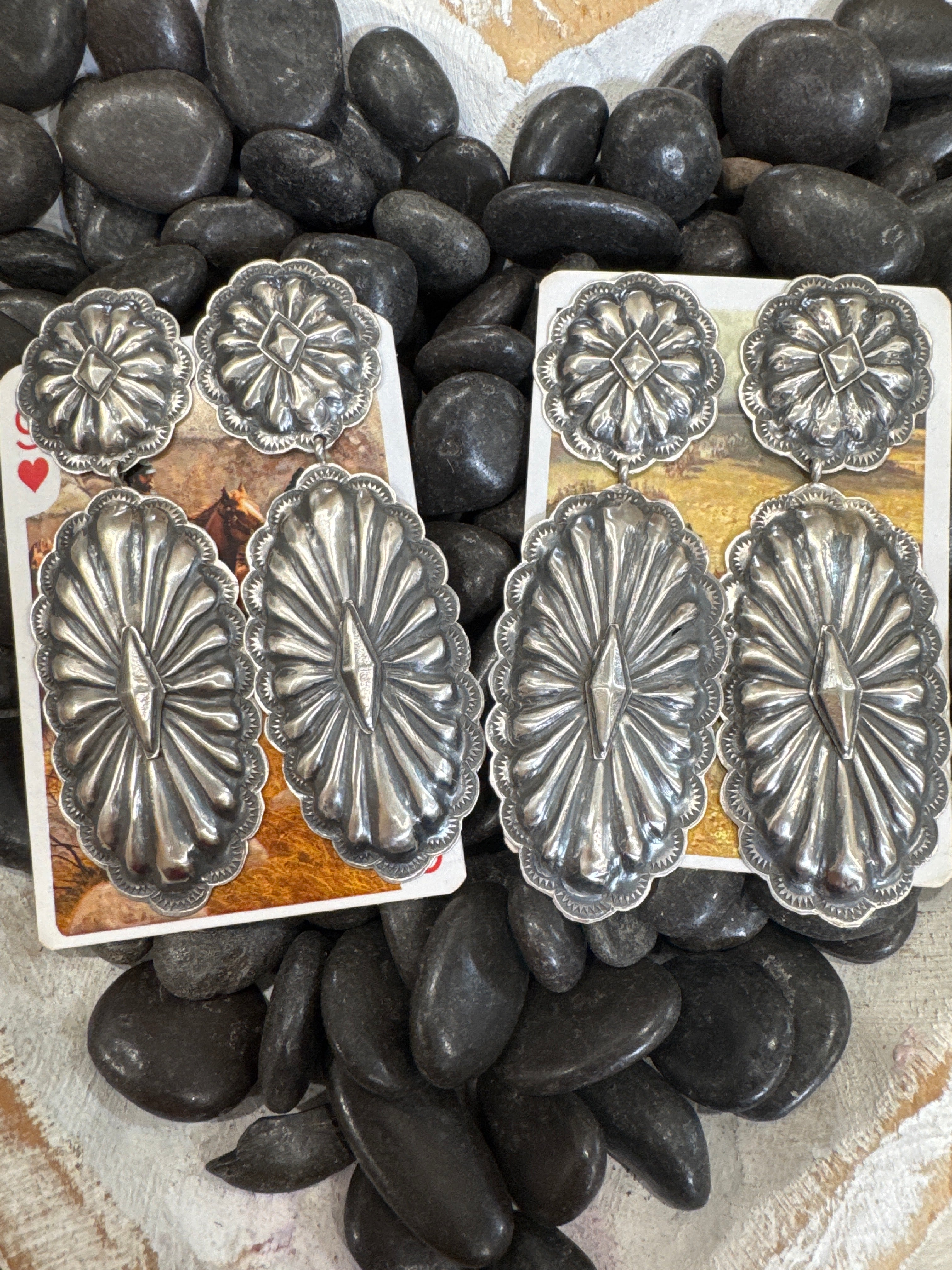 Rita Lee Concho Earrings