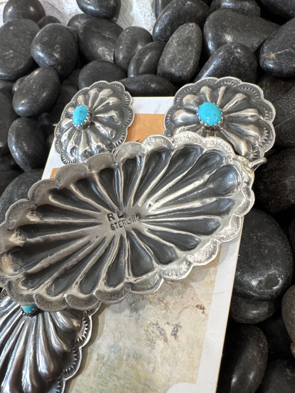 Rita Lee Concho Kingman Earrings