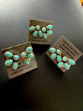 Native Made Mini Half Cluster Earrings