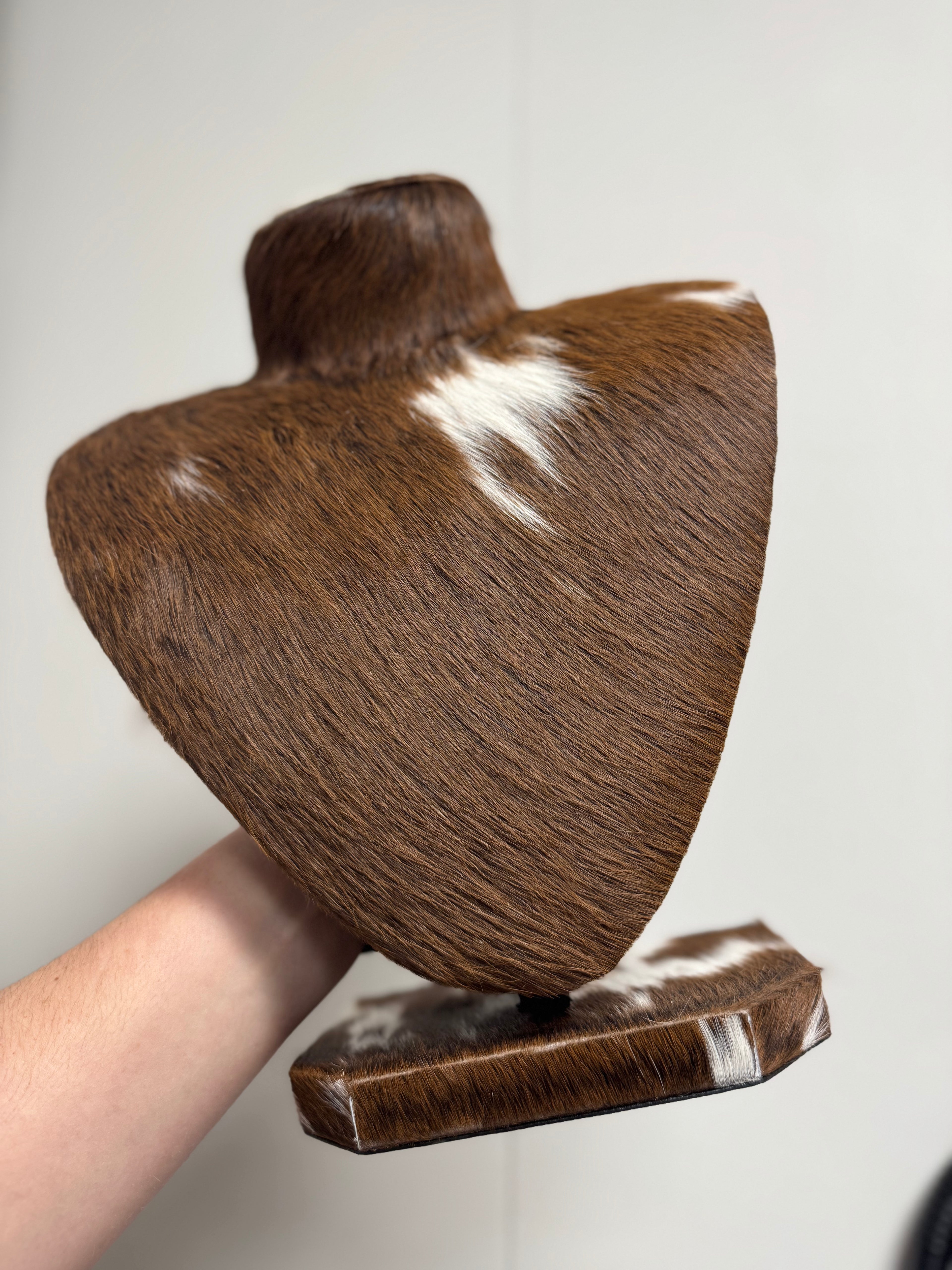Cowhide Display Stand