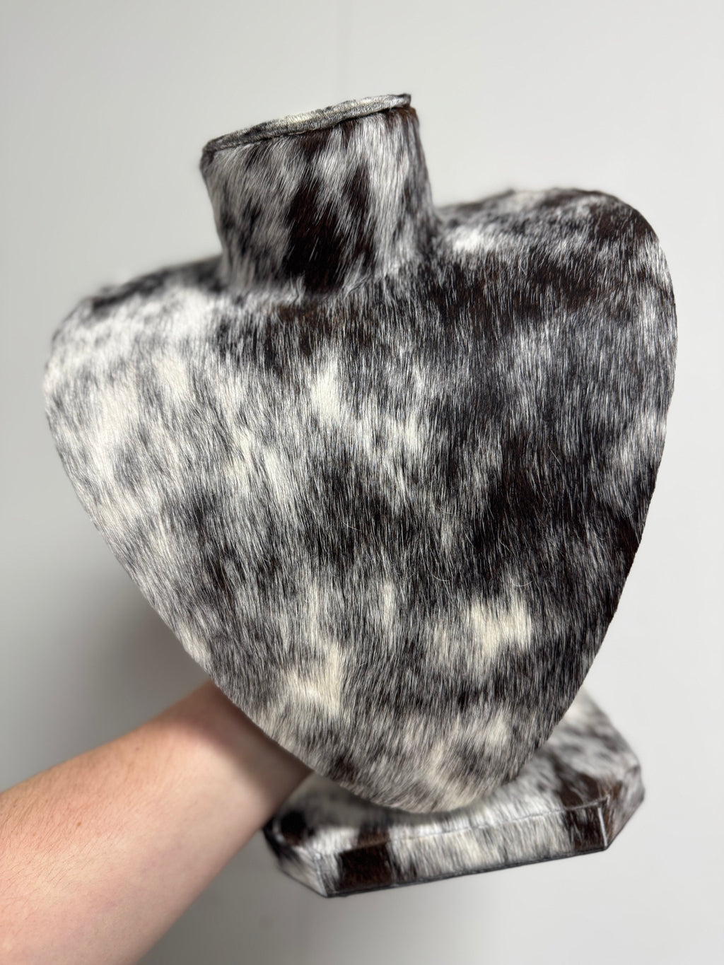 Cowhide Display Stand