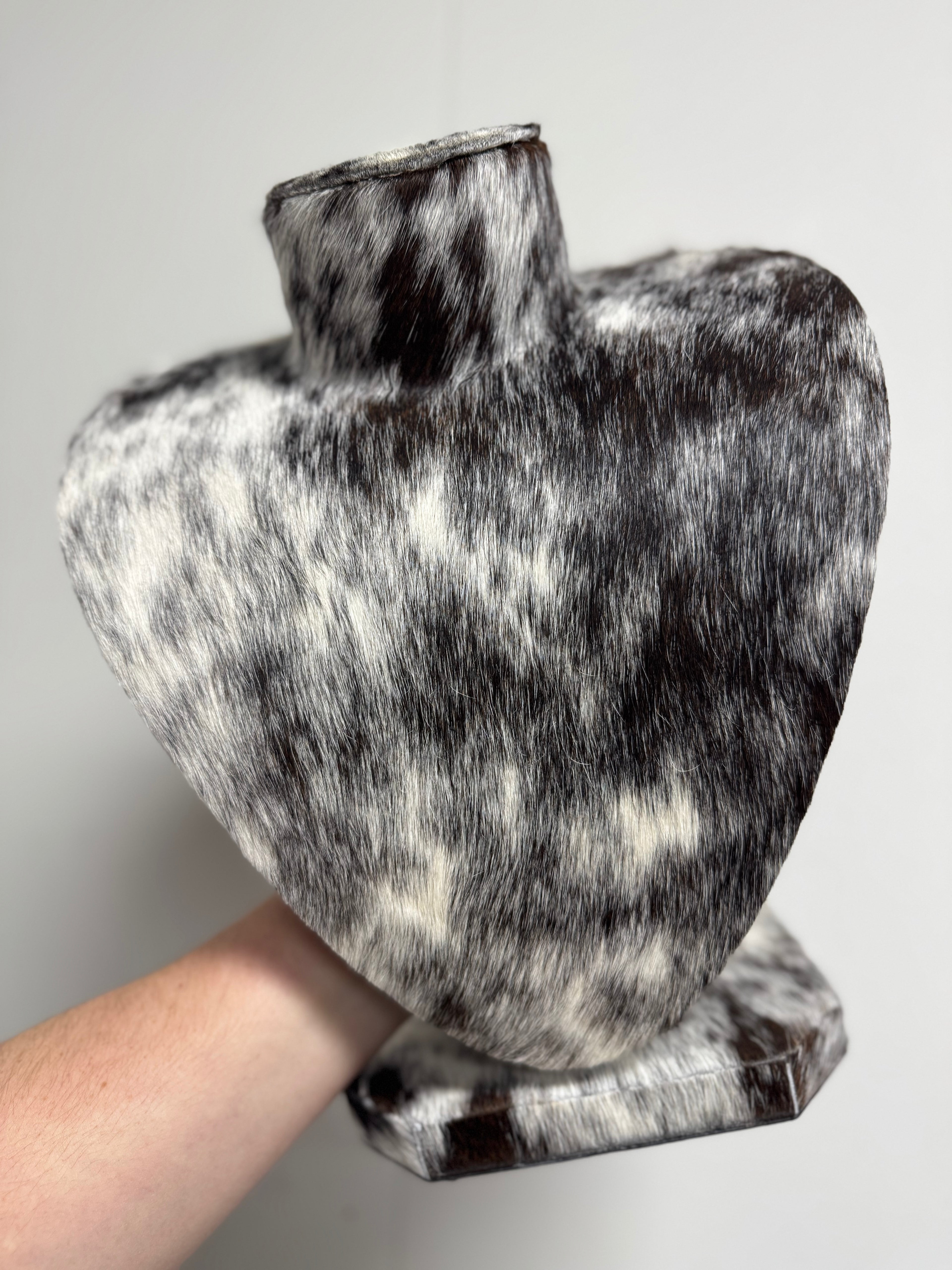 Cowhide Display Stand