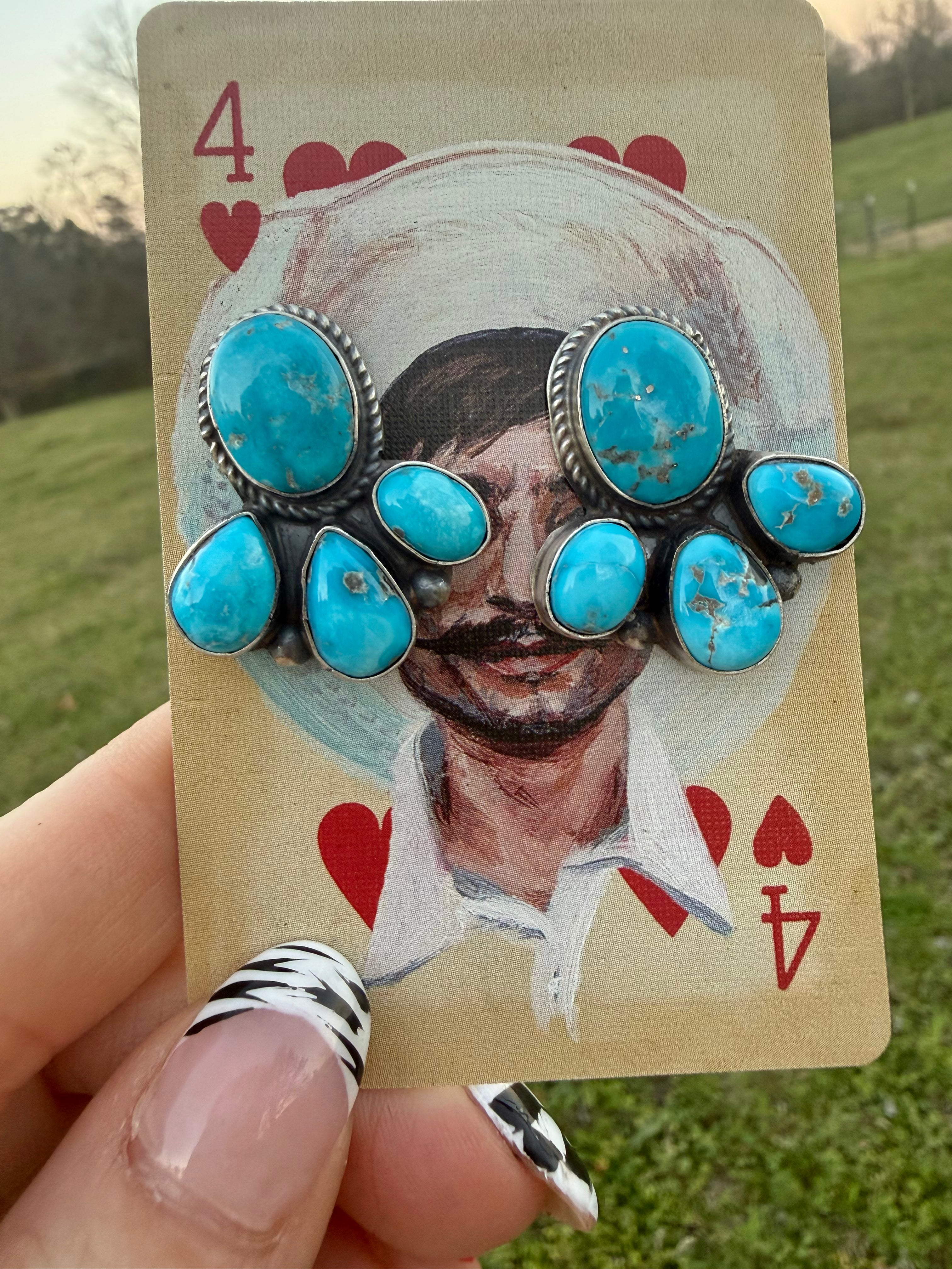 Vicky Hicks SS Blue Ridge Earrings