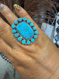 Larry Etcitty Adjustable Kingman Ring
