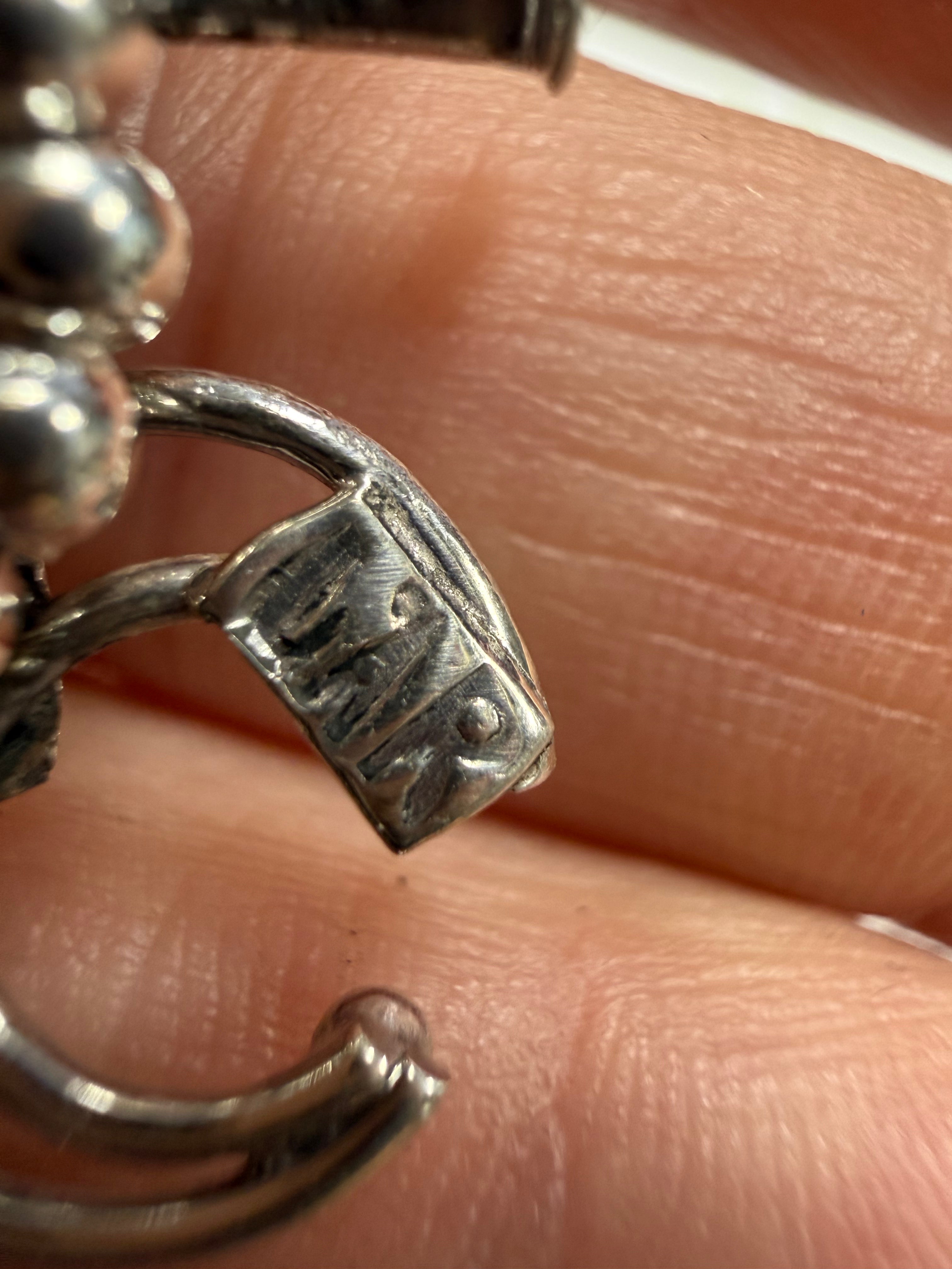Native Made Mini Statement Necklace - Stamped "MR"