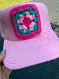 Granny Square Trucker