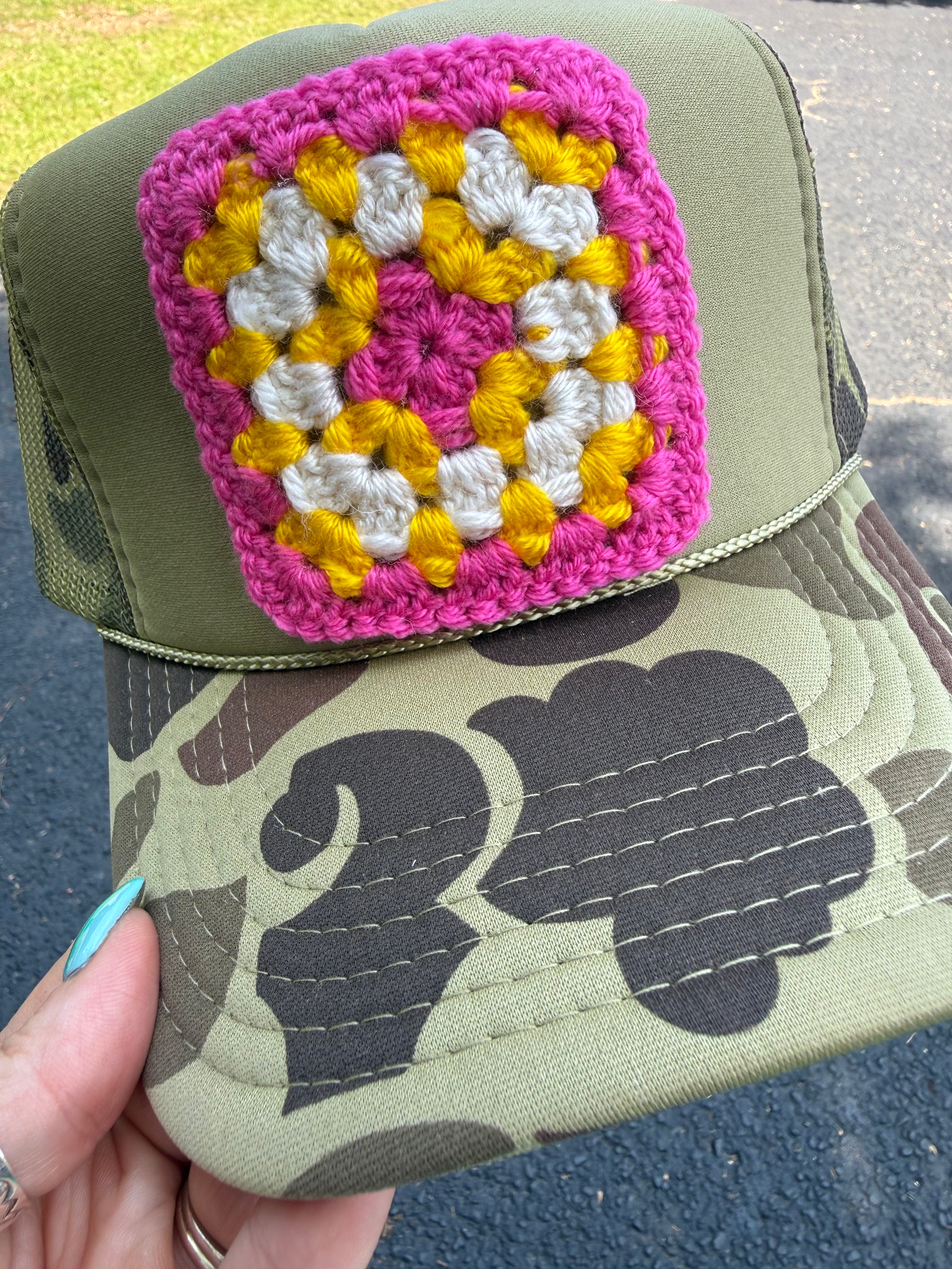 Granny Square Trucker