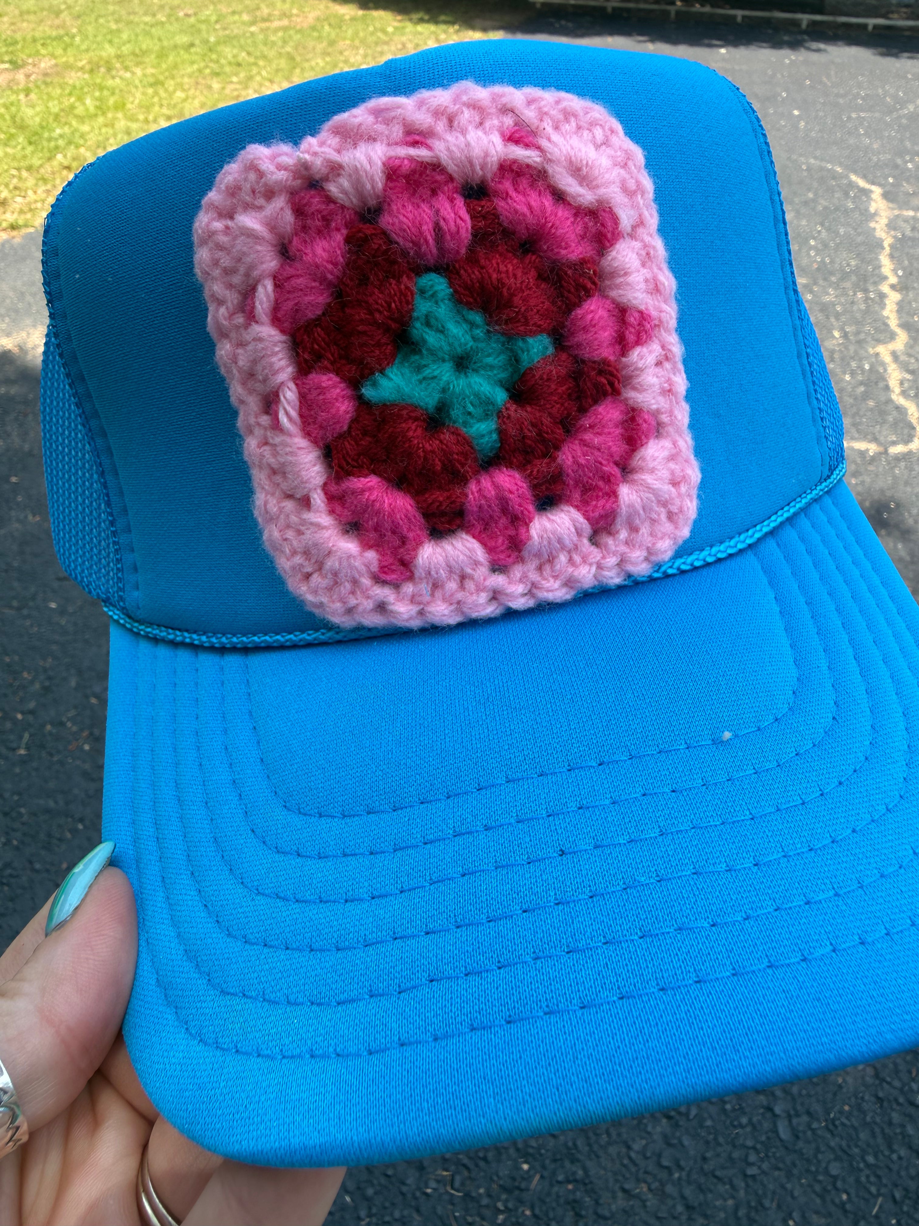 Granny Square Trucker