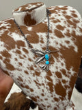 Native made Hummingbird Necklace- Charles Johnson