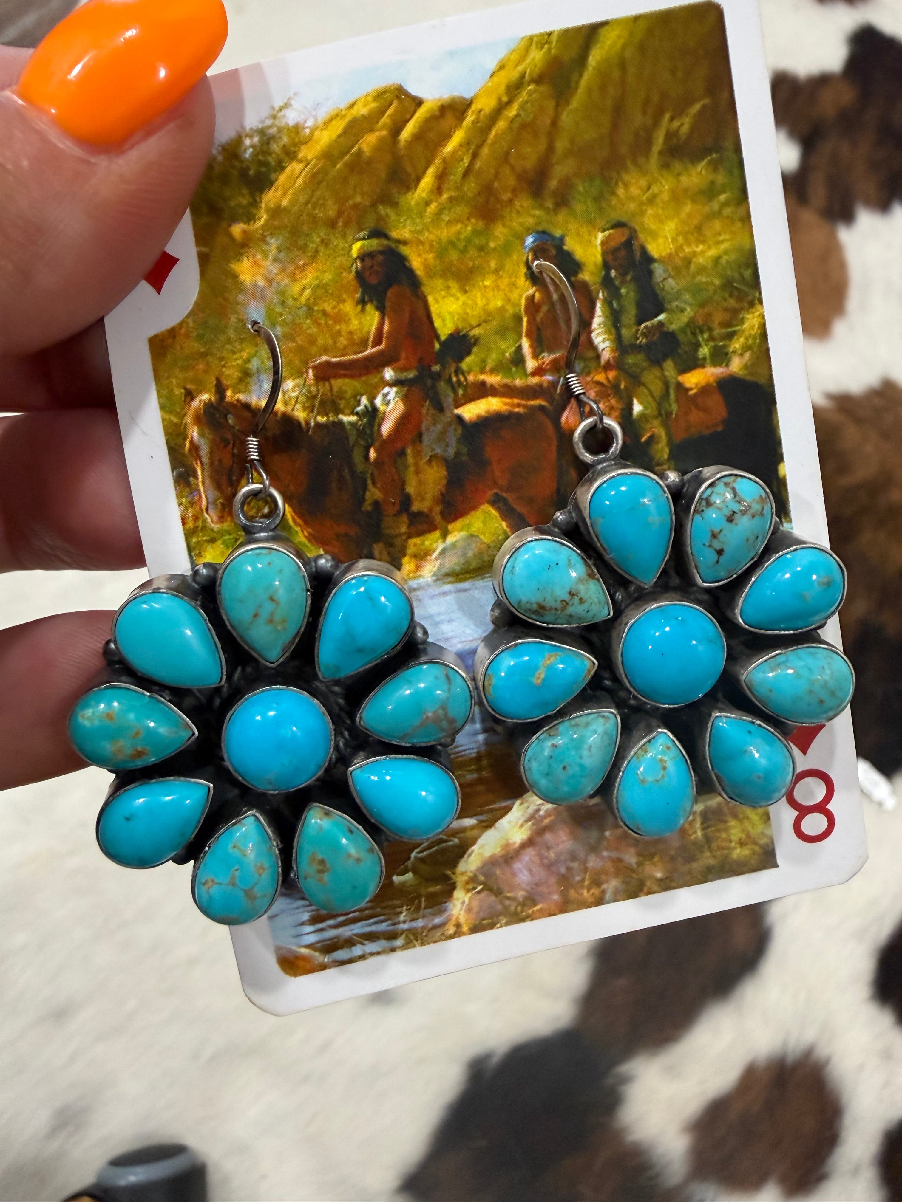 Anna Spencer Cluster Earrings
