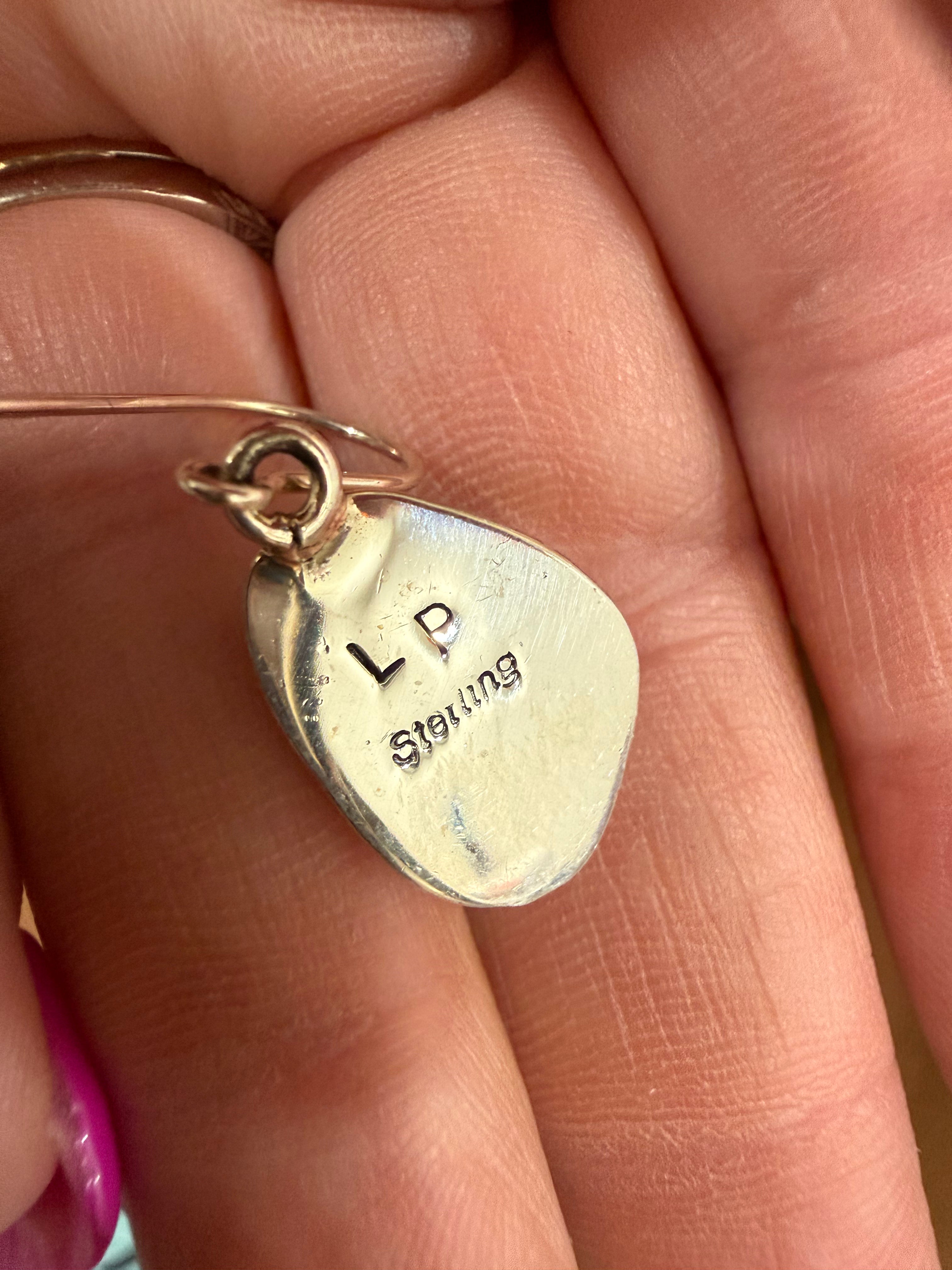 Dry Creek Dangle Earrings-Stamped LP