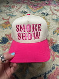 Smoke Show Embroidery Baseball Cap
