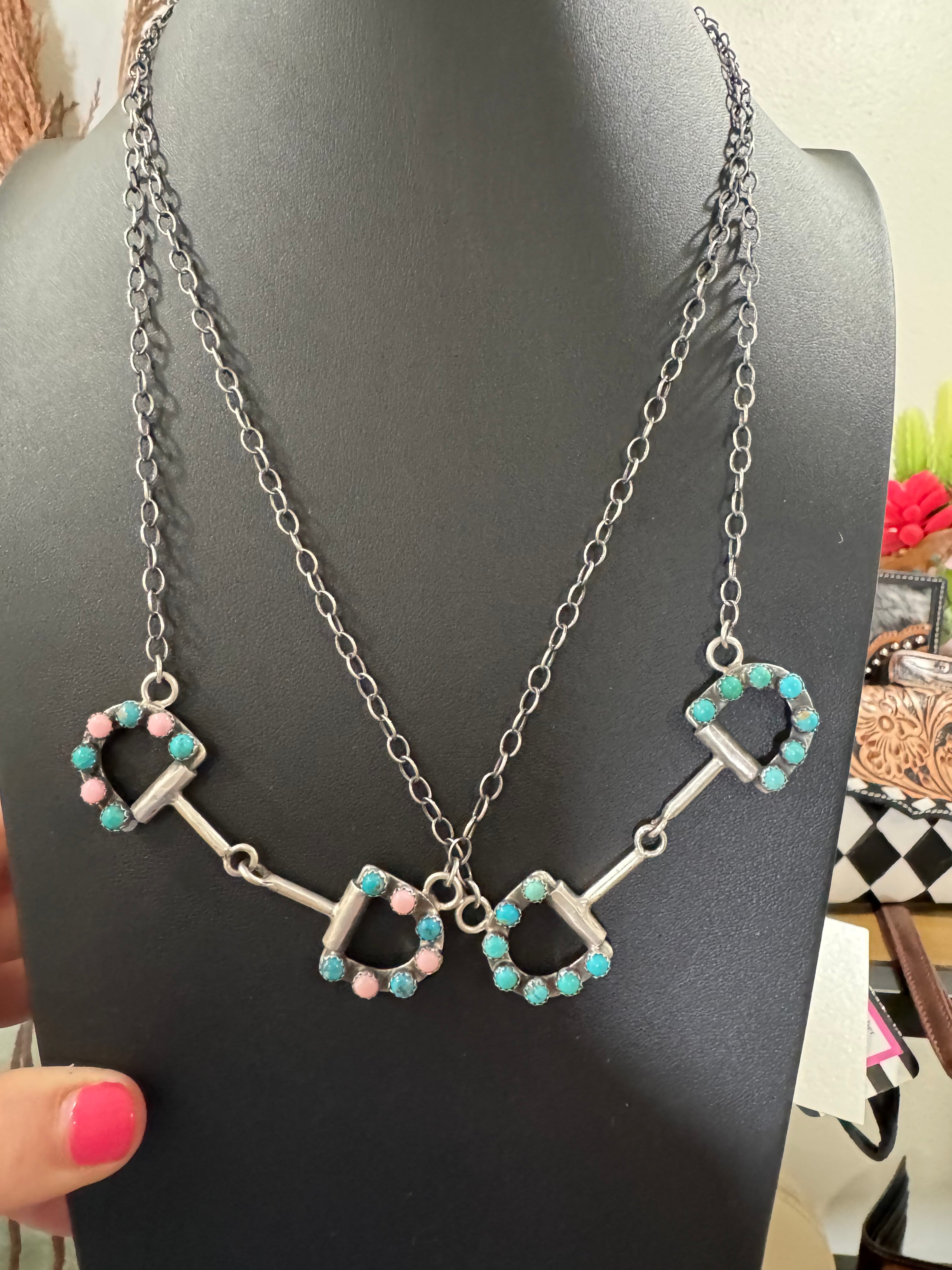 Horse Bit Necklace by C. Johnson