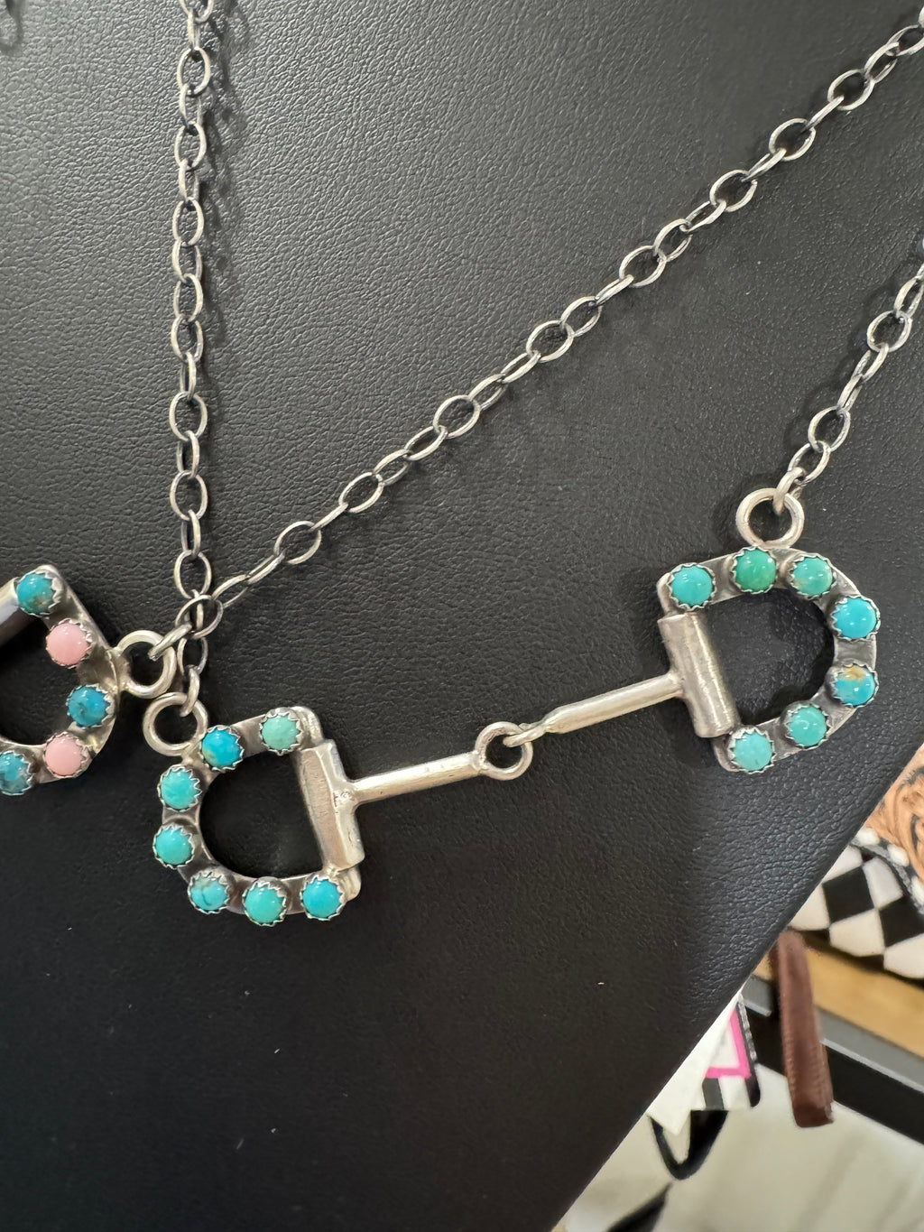 Horse Bit Necklace by C. Johnson