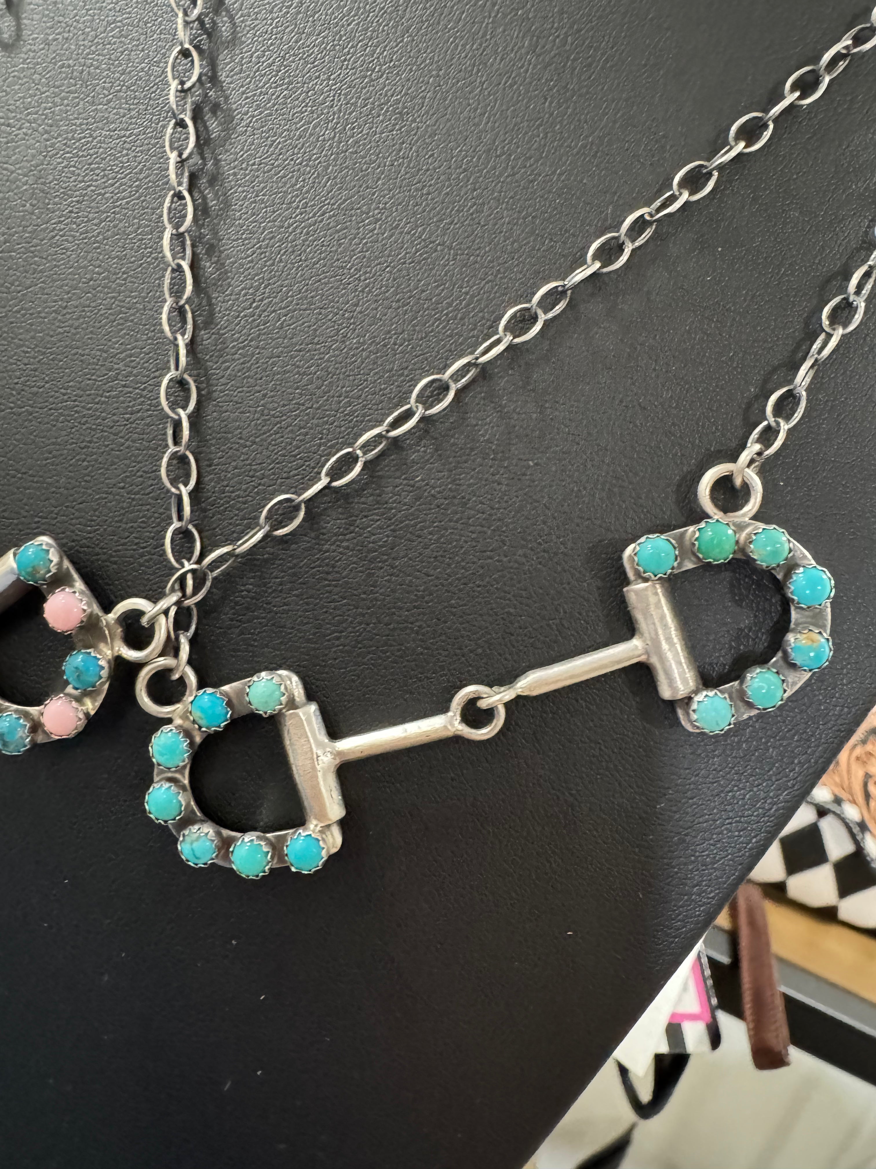 Horse Bit Necklace by C. Johnson