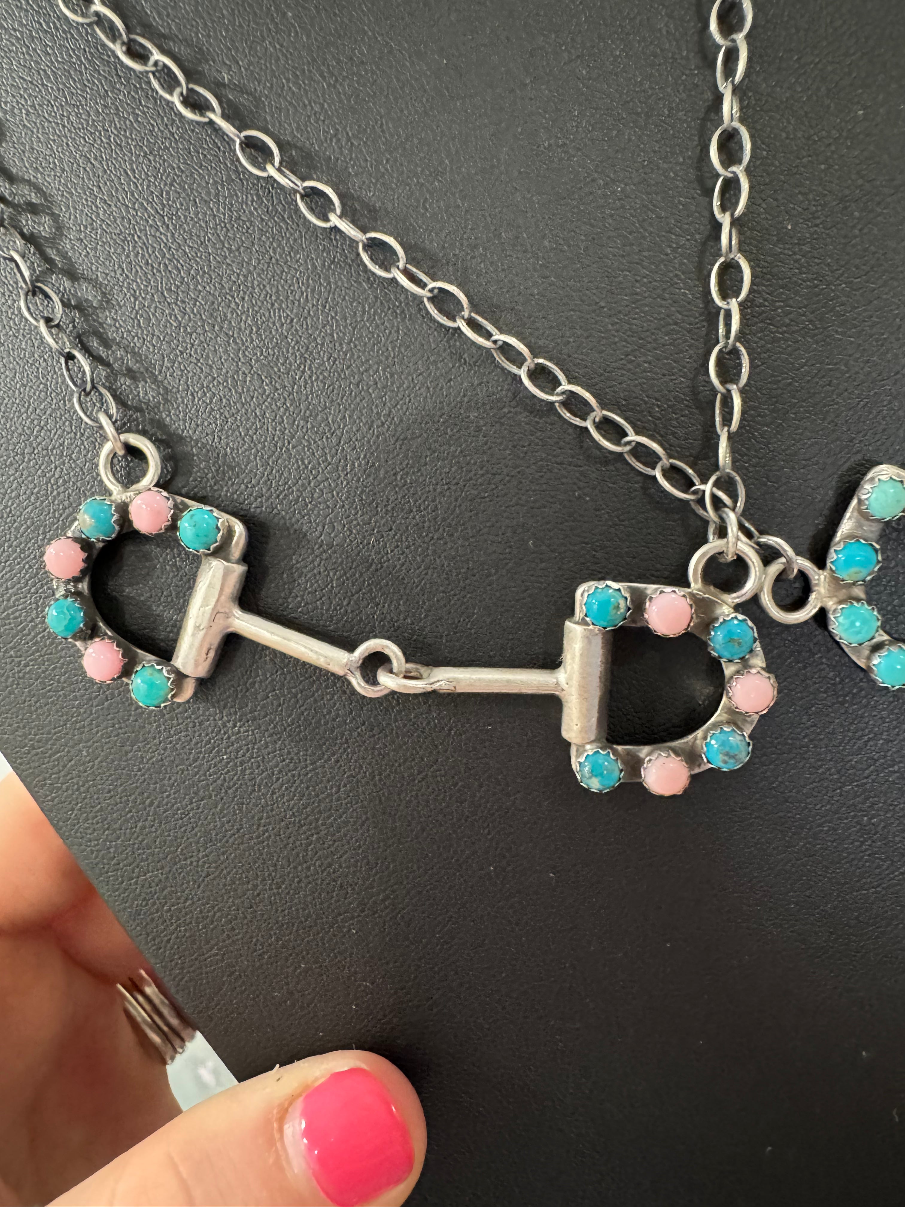 Horse Bit Necklace by C. Johnson