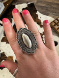 Leander Tahe Oval Shaped Adjustable Ring