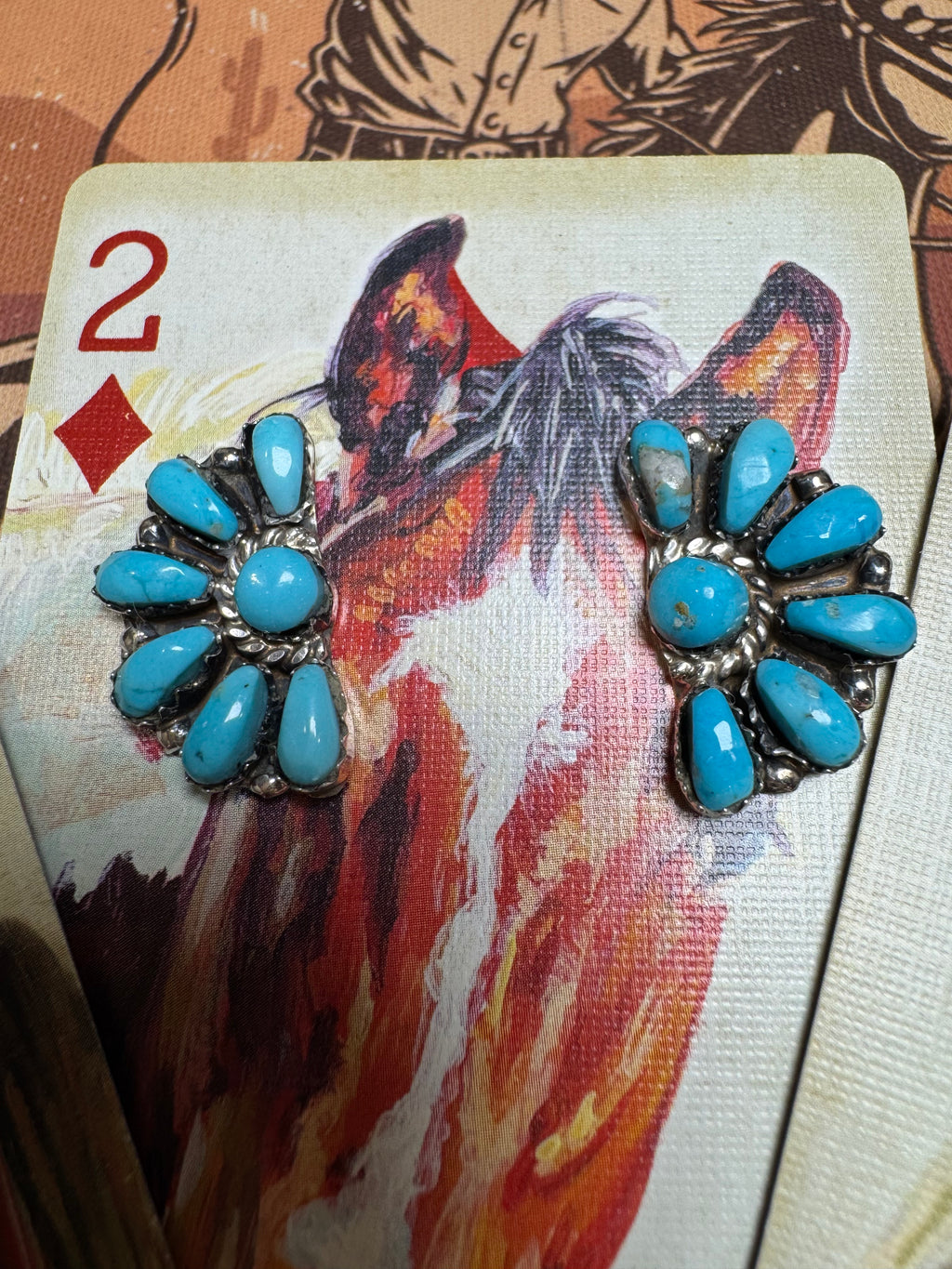 Everyday Blue Kingman Mini Half Clusters by Juliana Williams