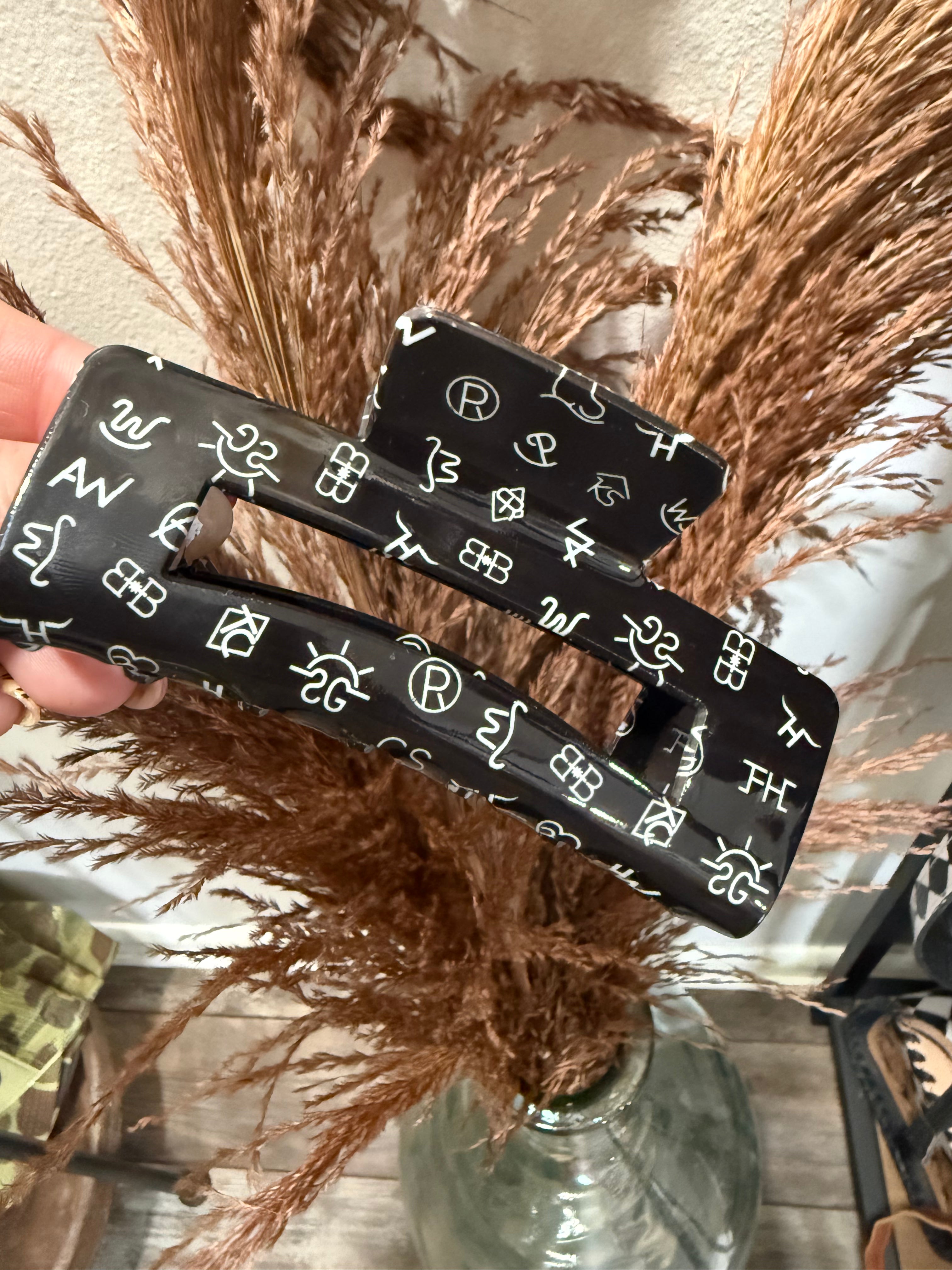 Brand Hair Clip