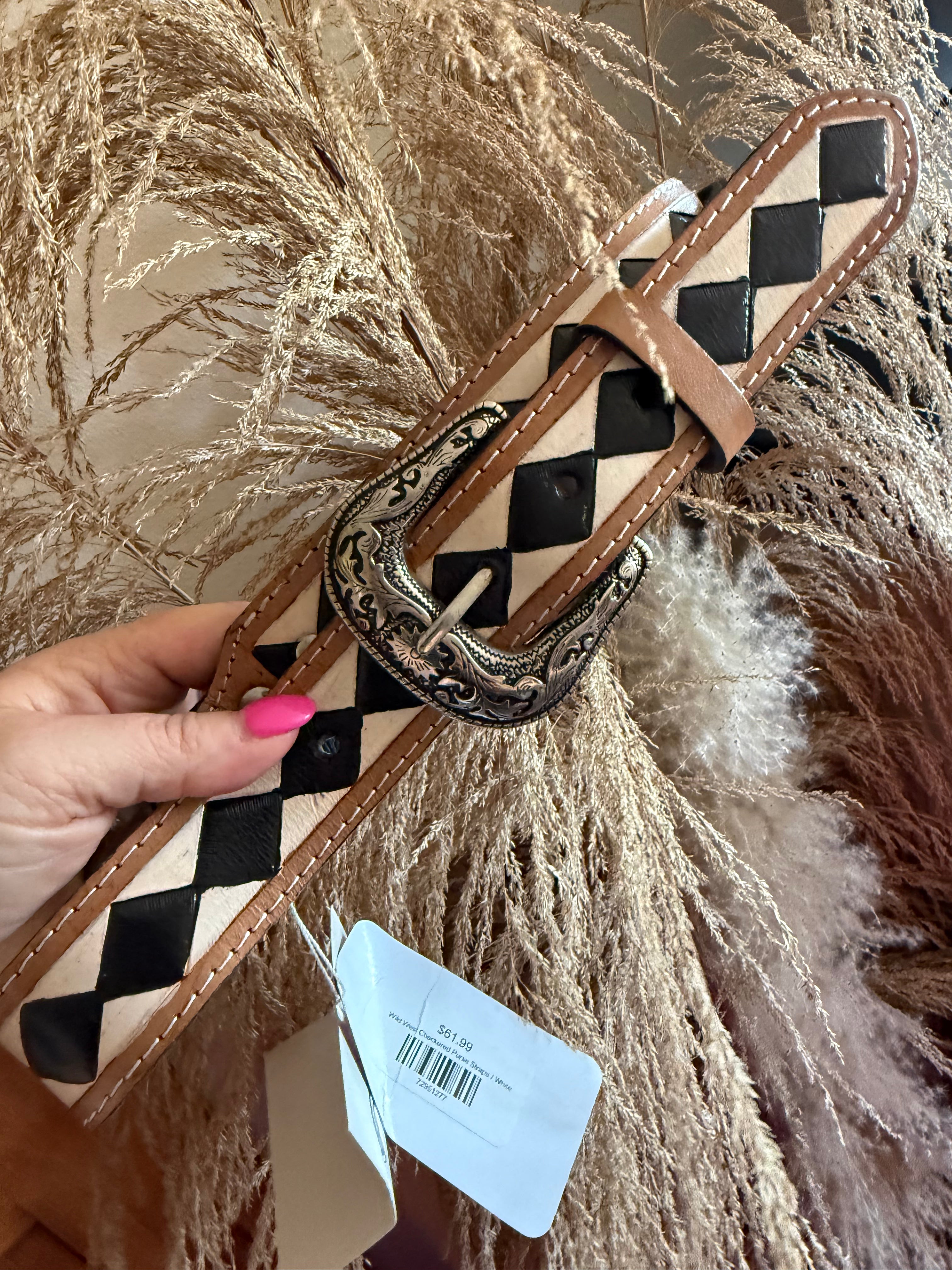 Interchangeable Leather Purse Starp