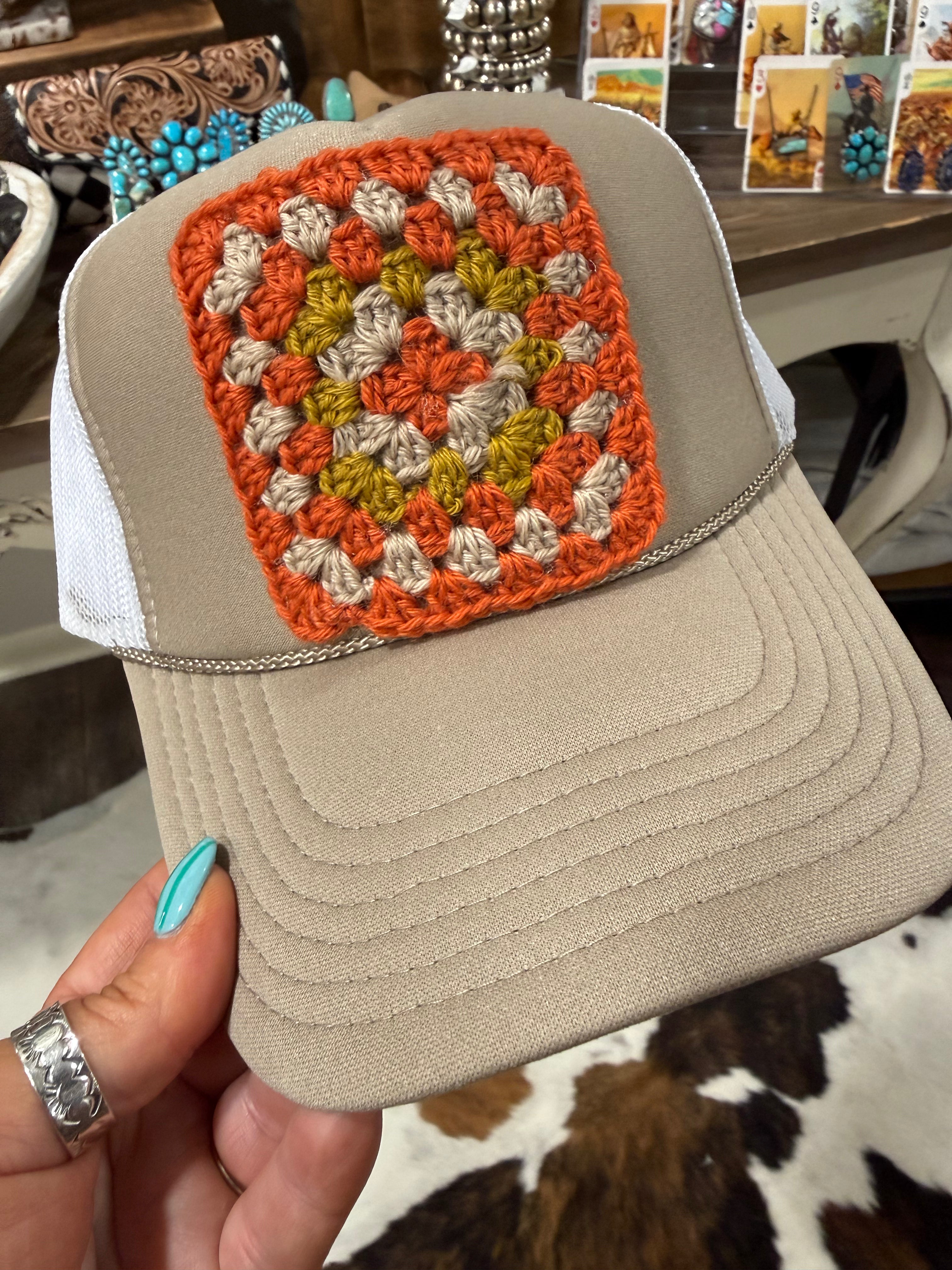 Granny Square Trucker