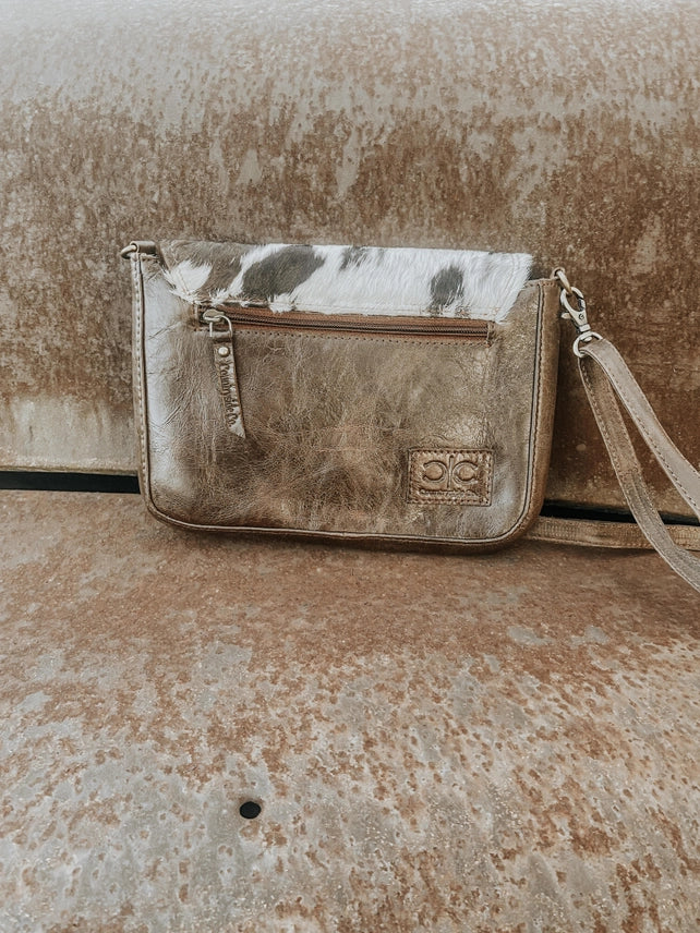 Maple Leather Cowhide Small Crossbody Purse